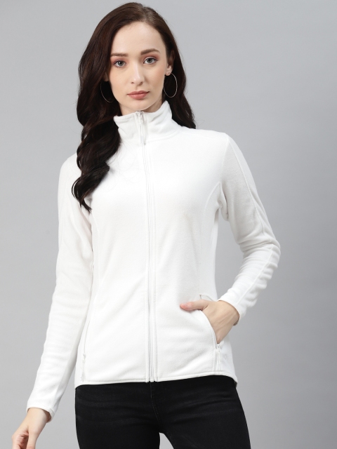 

Marks & Spencer Women White Solid Sweatshirt
