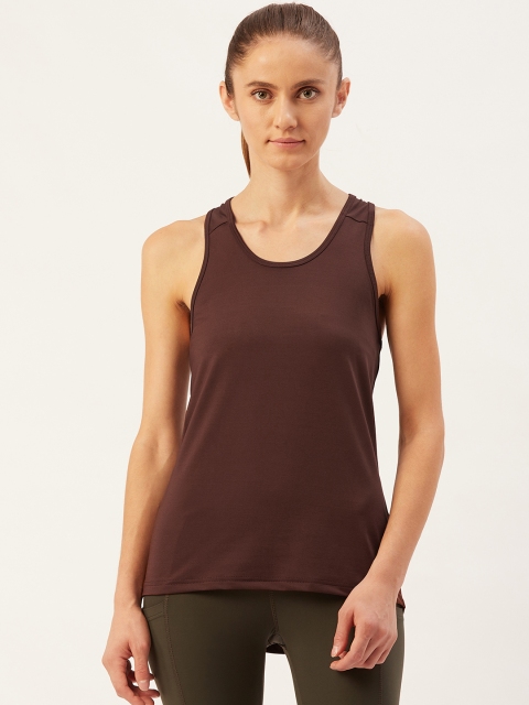

KICA Brown Solid Tank Top