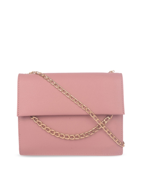 

Bagkok Women Pink PU Sling Bag