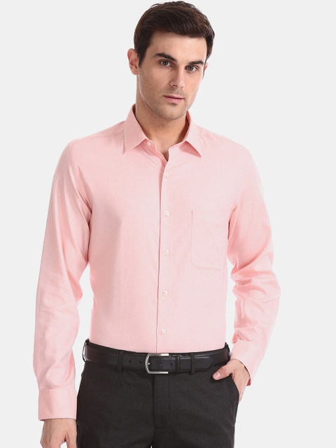 

Arrow Men Peach-Coloured Formal Shirt