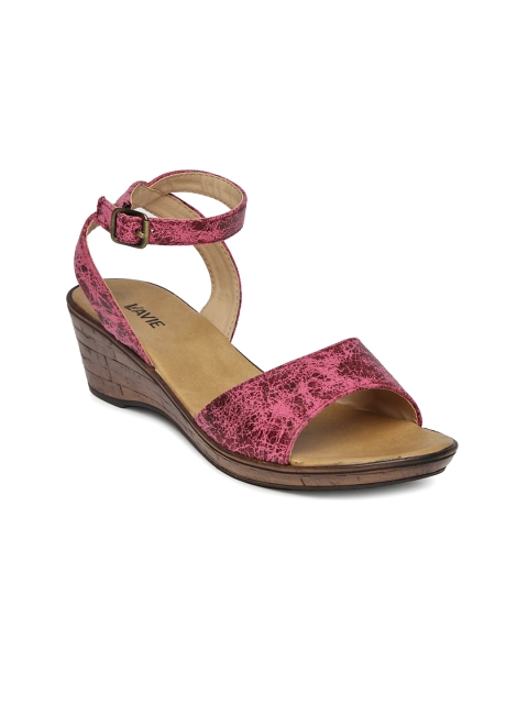 

Lavie Women Pink Printed Sandals