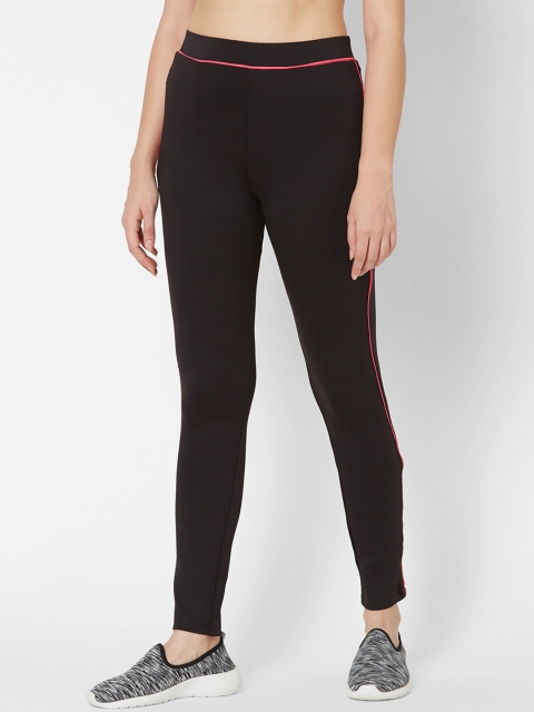 

Sweet Dreams Women Black Solid Slim Fit Track Pants