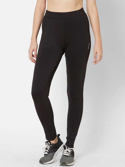 

Sweet Dreams Women Black Solid Slim Fit Track Pants