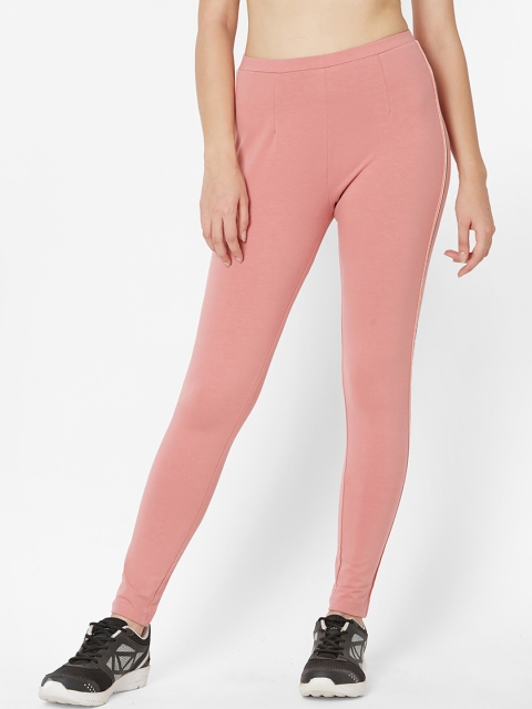 

Sweet Dreams Women Pink Solid Slim Fit Track Pants
