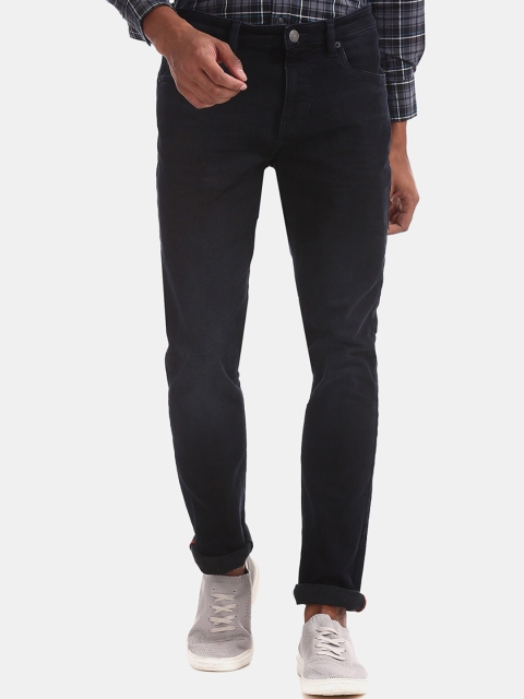 

Arrow Men Black Slim Fit Mid-Rise Clean Look Jeans