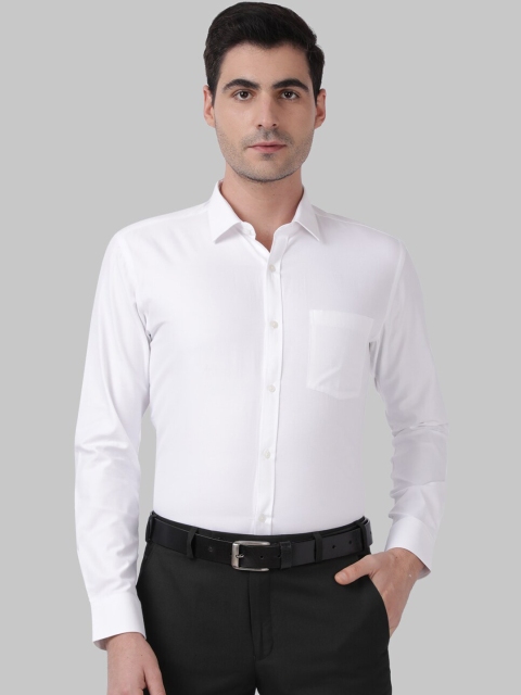 

Park Avenue Men White Slim Fit Formal Shirt