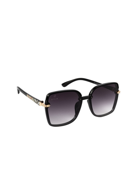 

AISLIN Women Grey Lens & Black Butterfly Over Sized Sunglasses with UV Protected Lens