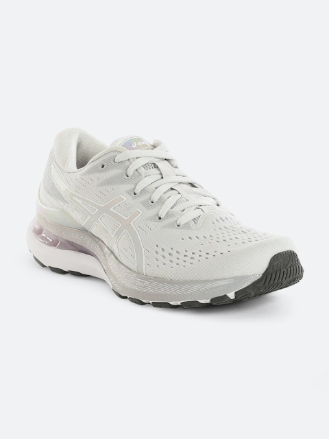 

ASICS Women Grey Shoes GEL-KAYANO 28 PLATINUM, White