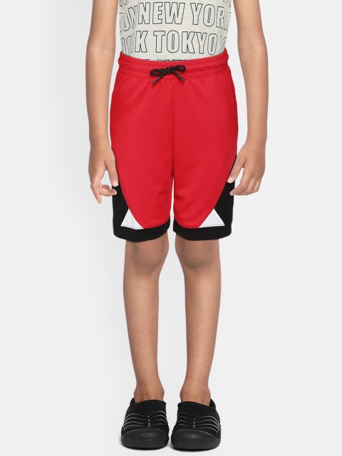 

Jordan Boys Red Loose Fit Outdoor Sports Shorts