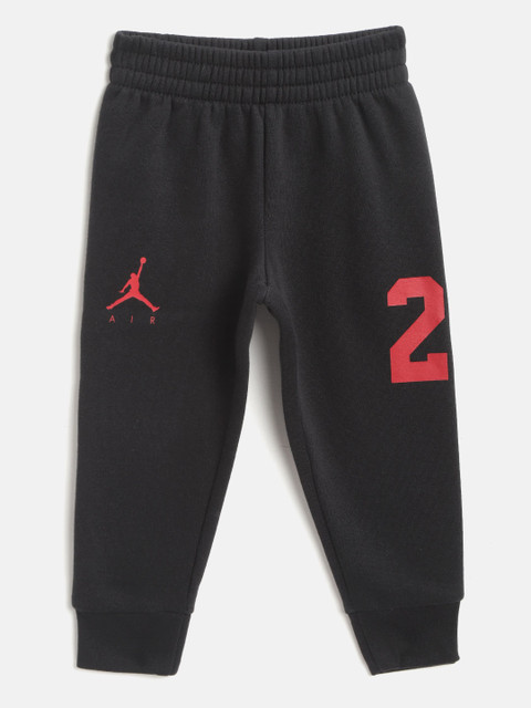

Jordan Boys Black & Red Printed Jumpman Air 23 Joggers