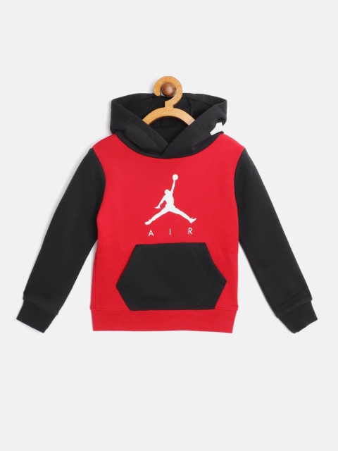 

Jordan Boys Red & Black Colourblocked Jumpman Air GFX 2 Hooded Sweatshirt