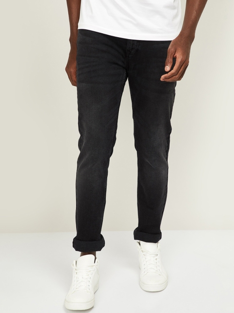 

Denimize by Fame Forever Men Black Skinny Fit Jeans