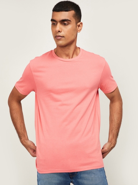 

Denimize by Fame Forever Men Coral Slim Fit T-shirt