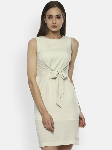 

Van Heusen Woman Green Sheath Dress