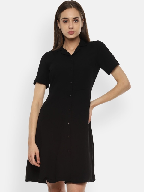

Van Heusen Woman Black Shirt Dress