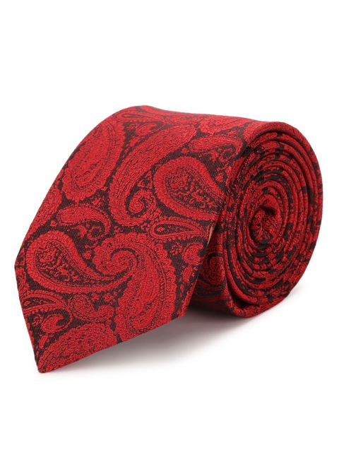 

Tossido Men Maroon & Rust Printed Broad Tie