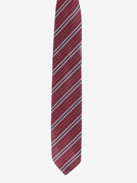 

Alvaro Castagnino Men Maroon Striped