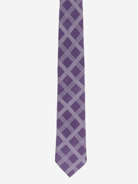 

Alvaro Castagnino Men Purple Checked