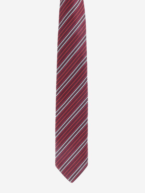 

Alvaro Castagnino Men Maroon Striped