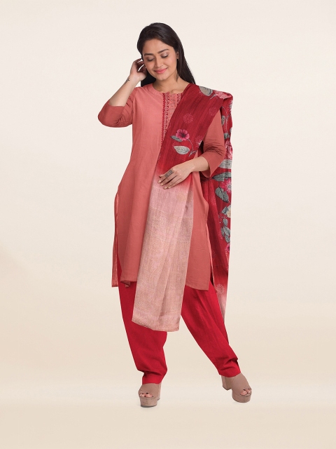 

Pothys Women Peach