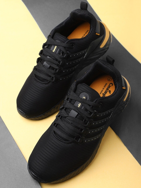 

Champs Men Black Running Non-Marking Shoes