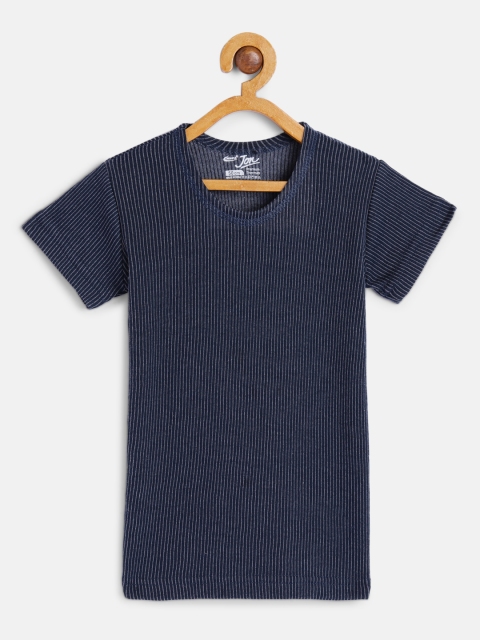 

Rupa Jon Kids Navy Blue Bumchums Thermal Top