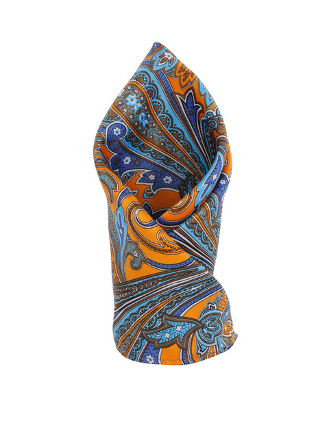 

Alvaro Castagnino Multicoloured Printed Pocket Square, Multi