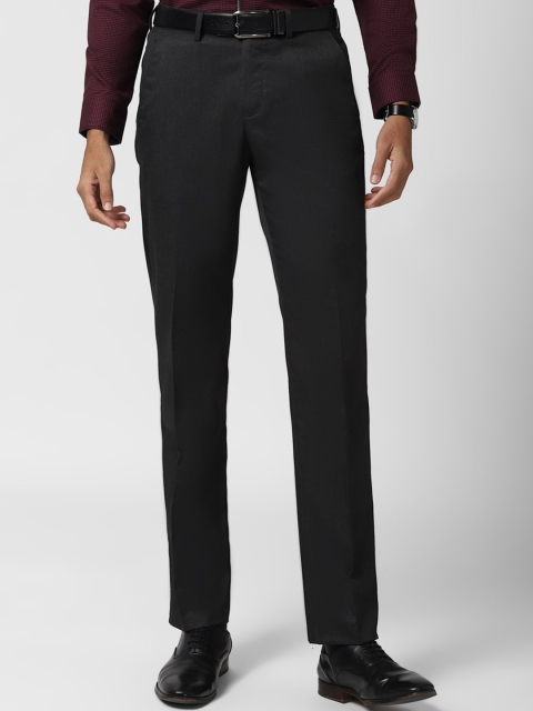 

Peter England Men Grey Formal Trousers