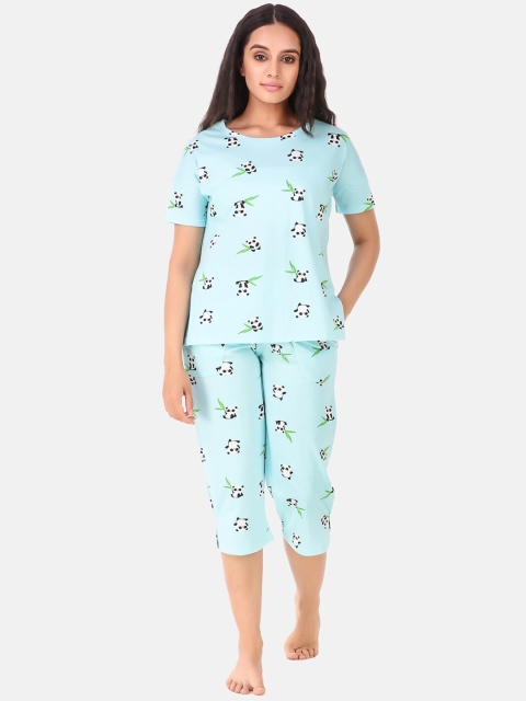 

Masha Women Blue Colourblocked, Turquoise blue