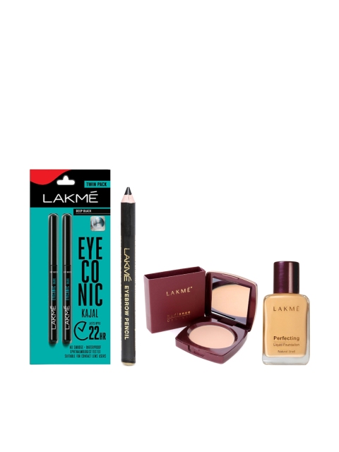 

Lakme Set of 5 Makeup Gift Set, Black