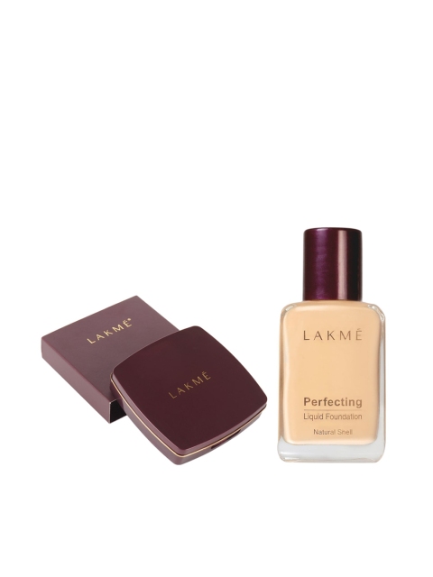 

Lakme Set of Perfecting Liquid Foundation & Radiance Complexion Compact, Skin