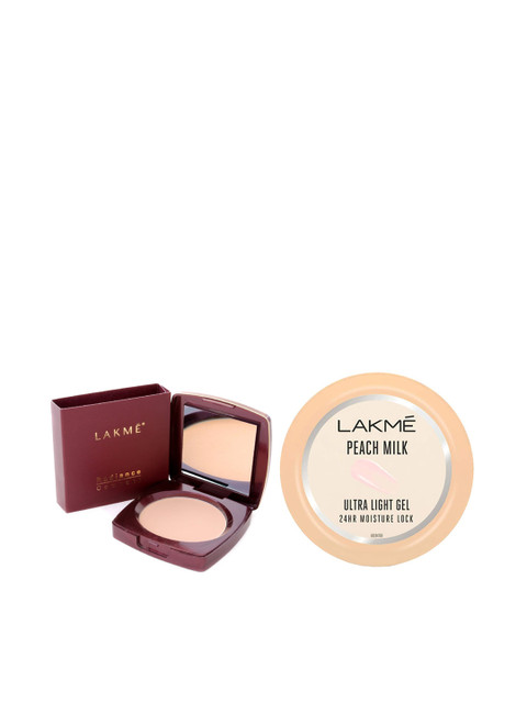 

Lakme Set of 2 Compact & Gel, Peach