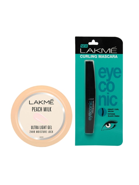 

Lakme Set of Mascara & Ultra Light Gel, Black