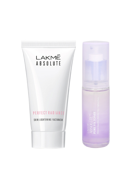 

Lakme Set of Toner & Face Wash, White