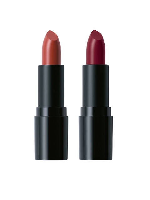 

Lakme Set of 2 Cushion Matte Lipsticks, Burgundy