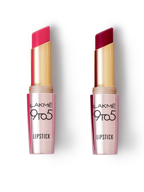 

Lakme Set of 2 Primer + Matte Lipsticks 7.2 g, Pink