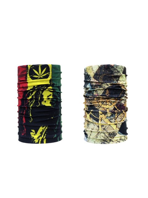 

NOISE Unisex Set of 2 Printed Headbands, Multi