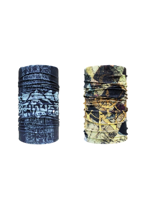 

NOISE Unisex Set of 2 Printed Headbands, Multi