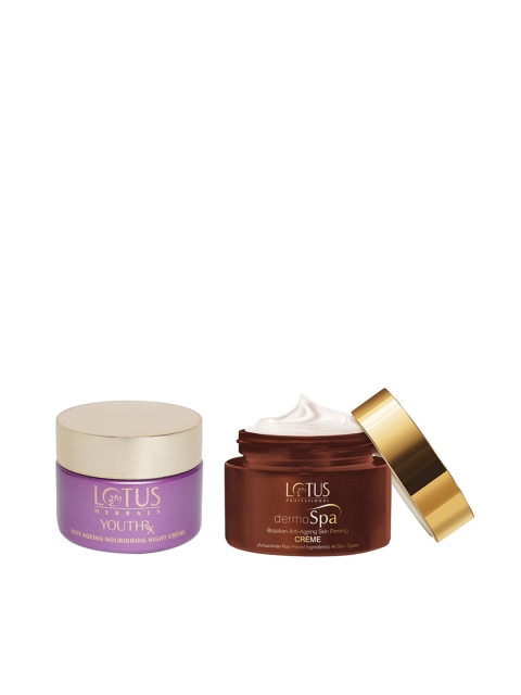 

Lotus Herbals Pack of 2 Sustainable Face Moisturisers, Brown