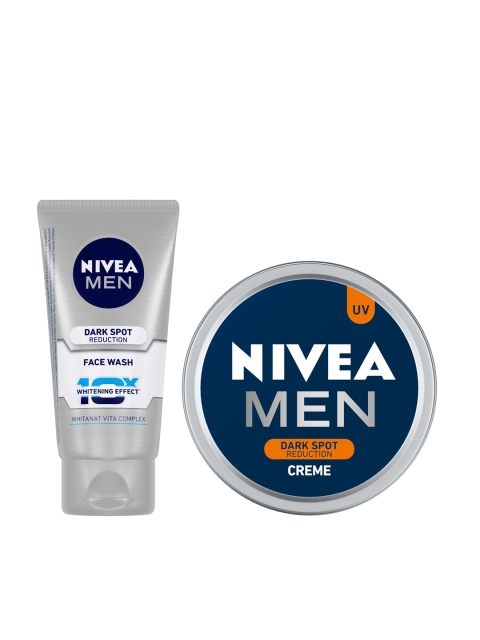 

Nivea Men Set of Dark Spot Reduction Face Wash & Creme, Grey