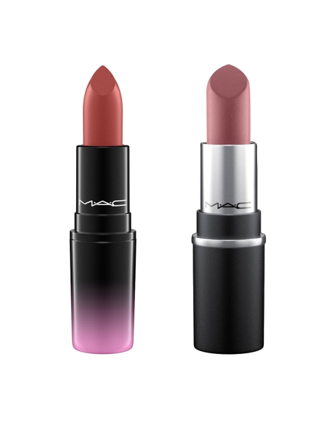 

M.A.C Set of 2 Lipsticks - Bated Breath & Whirl, Brown