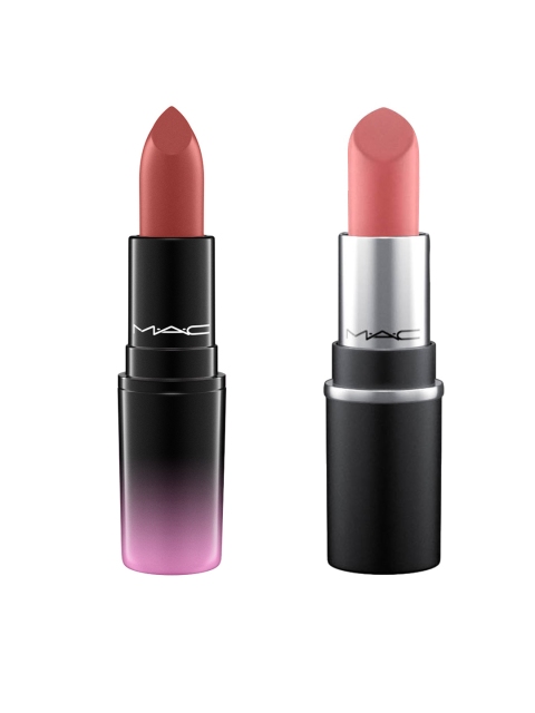 

M.A.C Set of 2 Lipsticks - Bated Breath & Twig, Brown