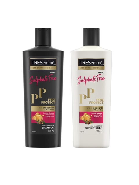 

TRESemme Set of Pro Protect Sulphate Free Conditioner & Shampoo, White