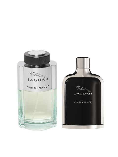 

JAGUAR Men Set of 2 Eau De Toilette Perfumes - Classic Black & Performance