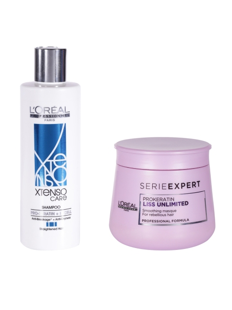 

L'Oreal Professionnel Set of X-Tenso Care Shampoo & Prokeratin Masque, Lavender