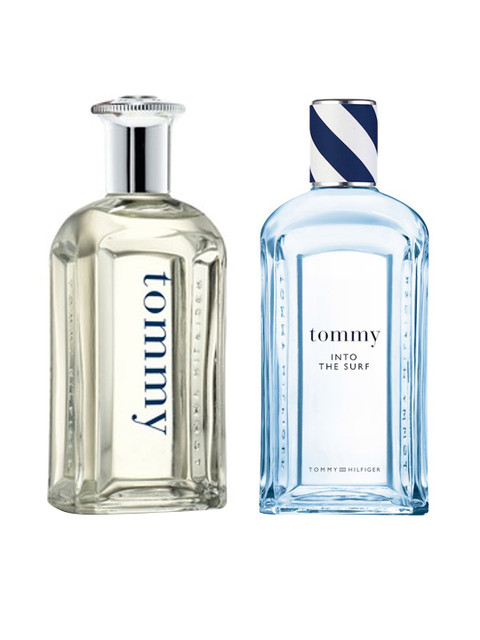 

Tommy Hilfiger Men Set of Cologne Spray & Tommy Now Eau de Toilette, Transparent
