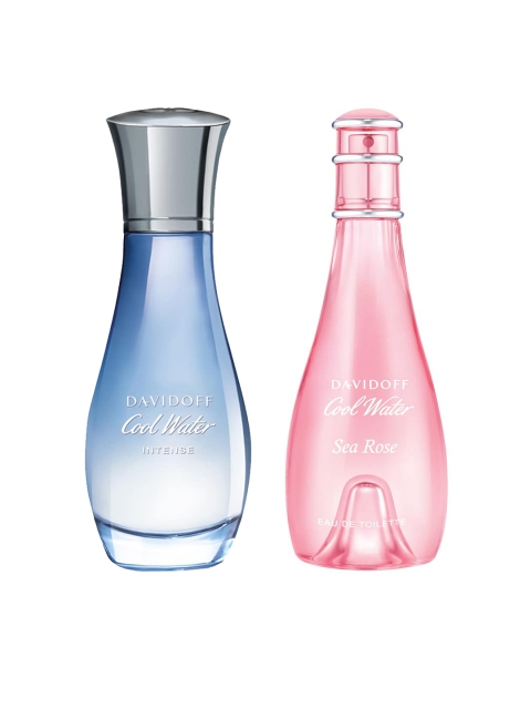 

DAVIDOFF Women Cool Water Sea Rose Eau de Toilette & Cool Water Intense Eau de Parfum, Pink