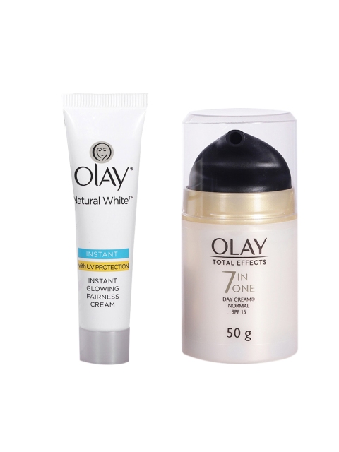 

Olay Set of 7 In One Day Cream Normal SPF 15 & Natural White UV Protection Cream
