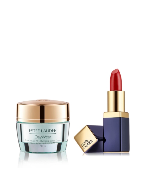

Estee Lauder Set of Mini DayWear Sorbet Creme & Pure Color Envy Mini Lipstick, Transparent