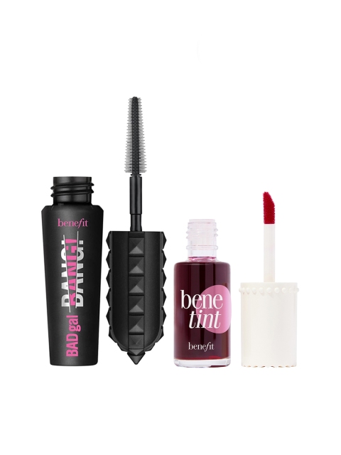 

Benefit Cosmetics Set of Cheek & Lip Stain Benetint & Mini Badgal Bang Mascara, Pink